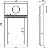 Вызывная панель HIWATCH VDP-D4211W/Flush